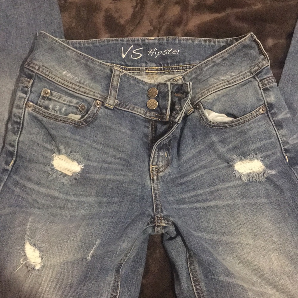 VS Hipster Jeans sz 4 bootcut distressed jeans